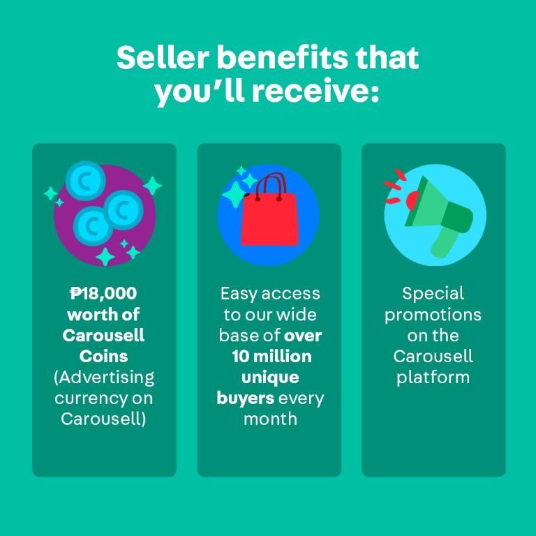 EXTENDED TILL MAY 31: #SupportLocal Businesses Package (Category: Everything Else Others) located in Mandaluyong City. Submitted by carousellph_promote (Listing ID 1002950903, Image 2). Description: We are offering ₱9 million worth of Carousell Coins to #SupportLocal businesses! Application is extended till May 31. Know of affected merchants who can't open their offline businesses due to ECQ? Have them sign up for our package here: https://caro.s