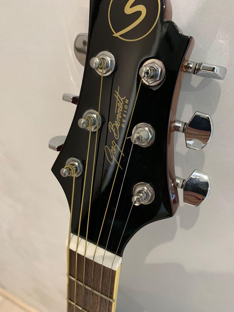 Greg Bennett Guitar, Hobbies & Toys, Music & Media, Musical Instruments ...