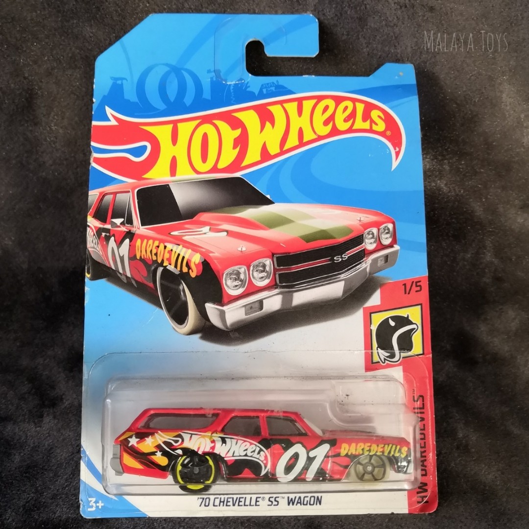 hot wheels 70 chevelle ss wagon daredevil