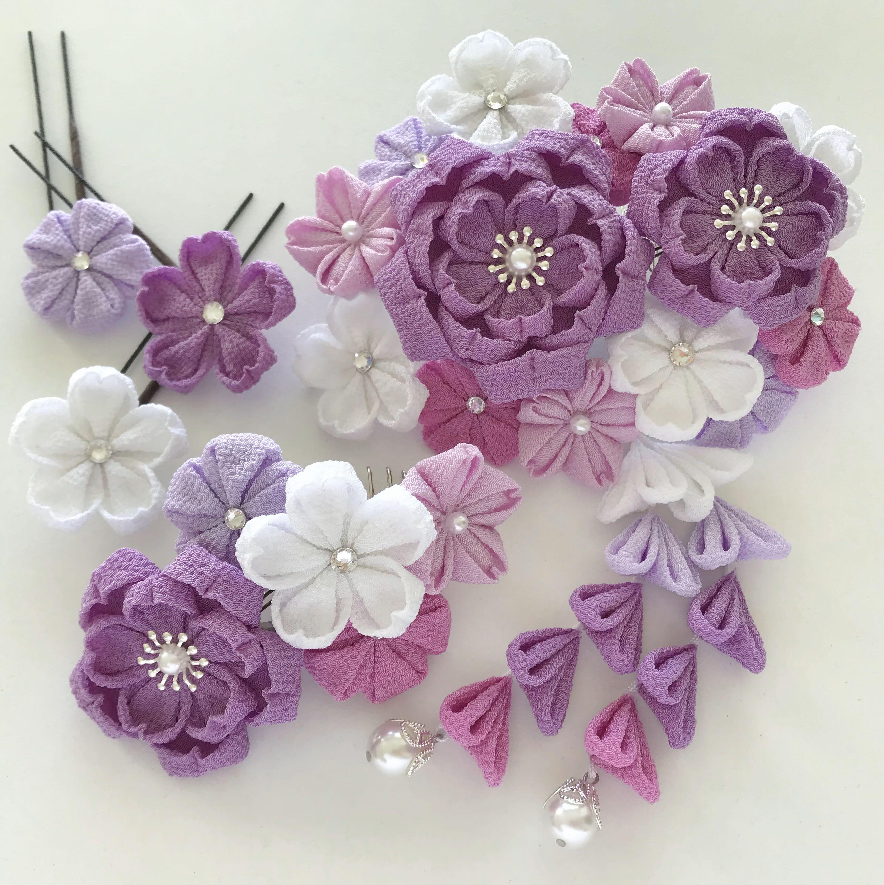 japanese flower hair accessories