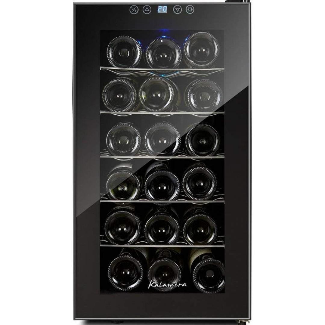 Kalamera KR 18AJPE 18 BOTTLE FREESTANDING TOUCHSCREEN WINECOOLER