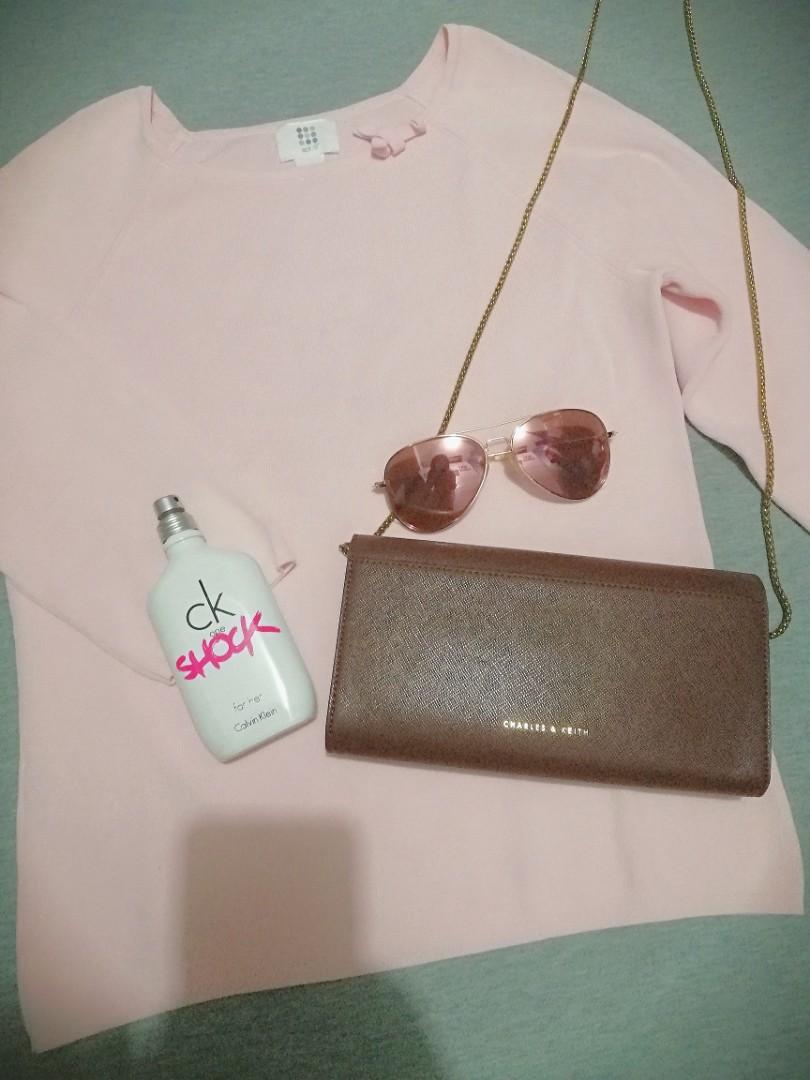 Knitted 3/4 Sleeves Blouse - REPRICED (Category: Blouses) located in Makati City. Submitted by breaktherules29 (Listing ID 1006584156, Image 2). Description: Can pass as new, excellent condition. Stretch and can fit up to semi large. Color may vary due to lighting. NO WHEN WORN. #maydemand #inMakati #inTaguig #inBGC #inMandaluyong #inPasig.
