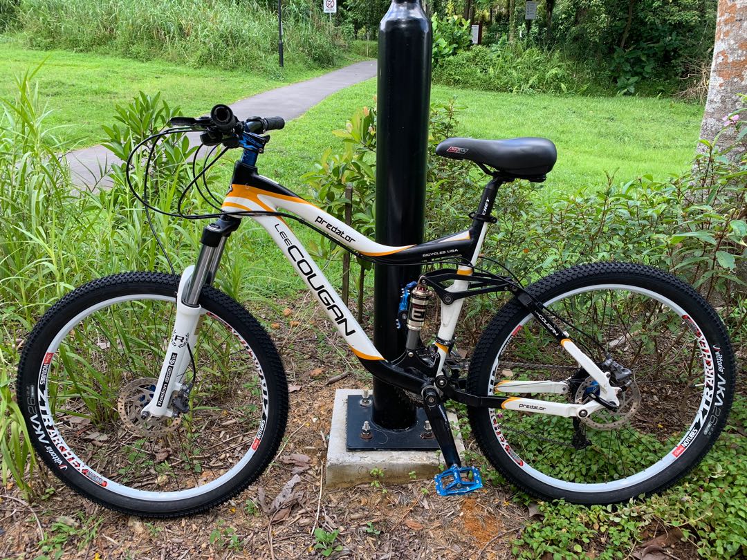RARE Lee Cougan USA Full Suspension MTB, Sports Equipment, Bicycles \u0026  Parts, Bicycles on Carousell