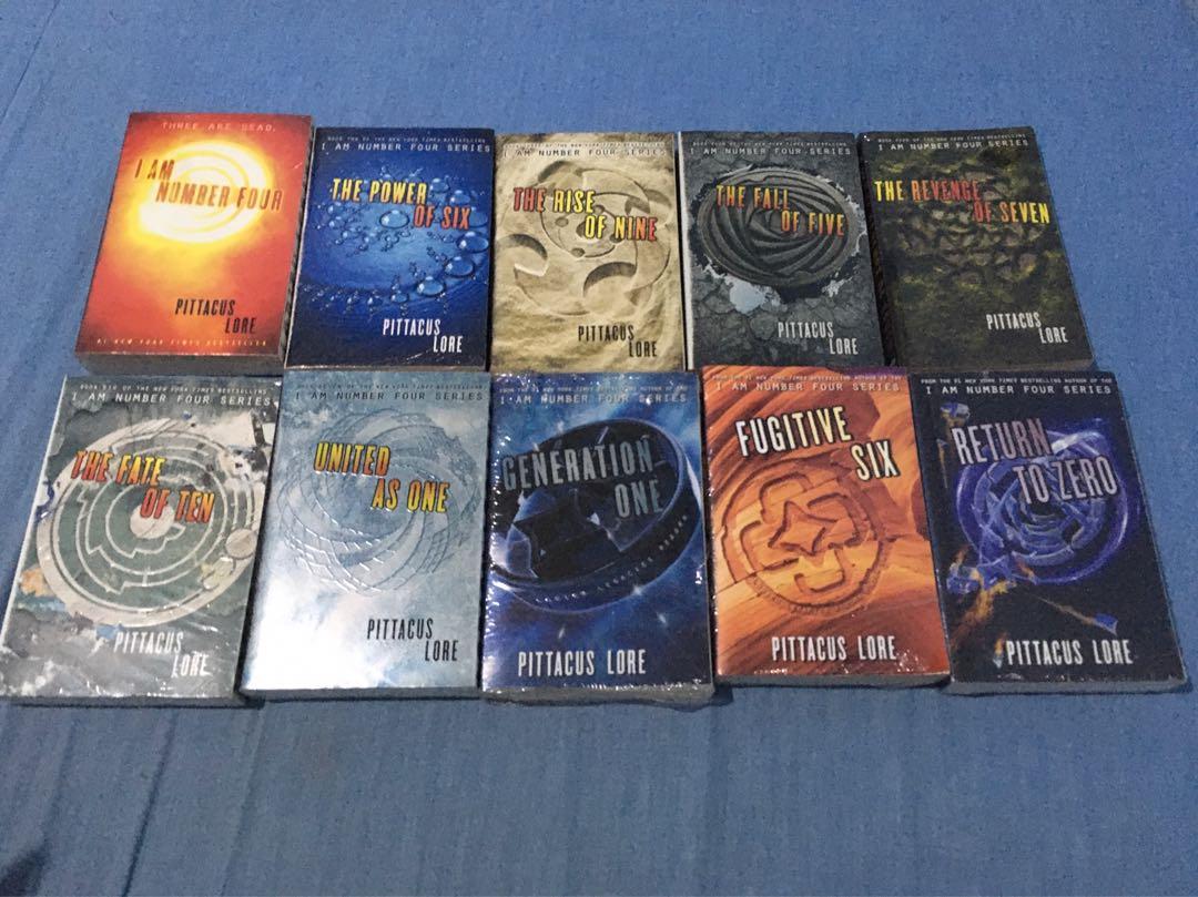 Lorien Legacies Series & Legacies Reborn Trilogy by Pittacus Lore ...