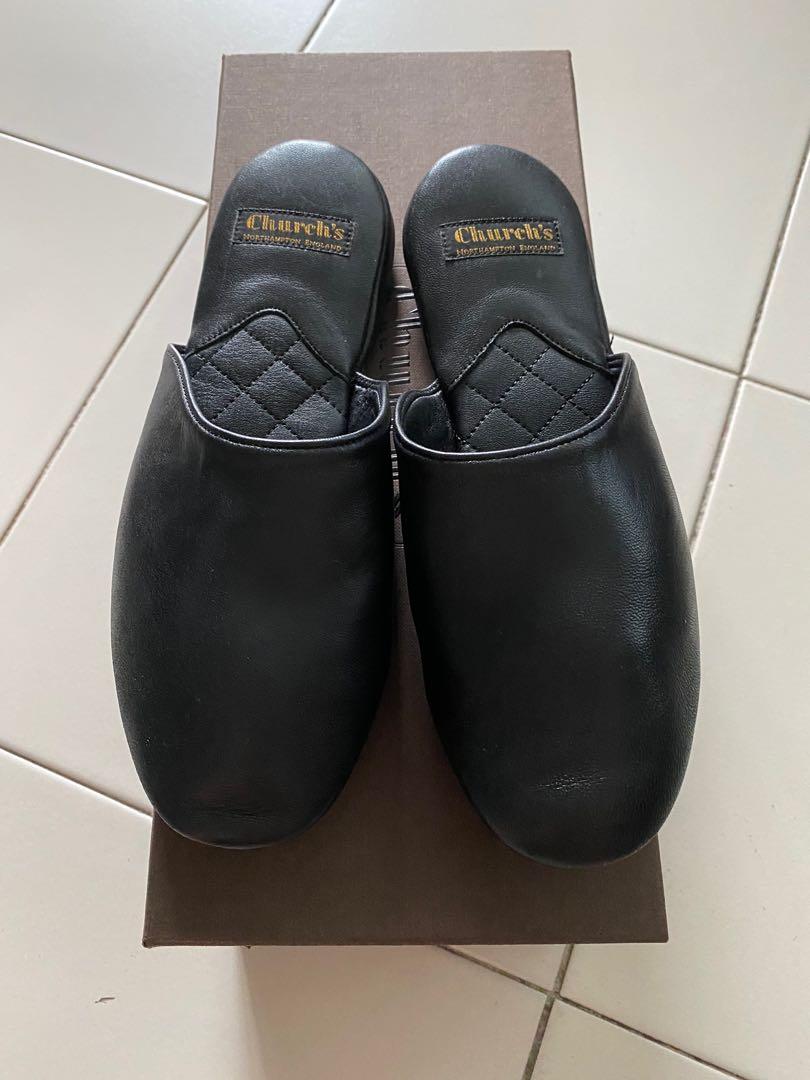 Luxury Ladies In House Leather Slippers Women s Fashion