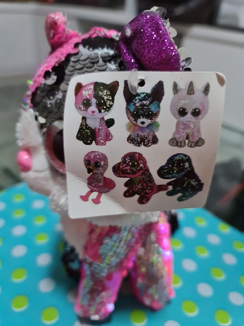Flippables Malibu Beanie Boo soft cat toy Hobbies Toys Toys