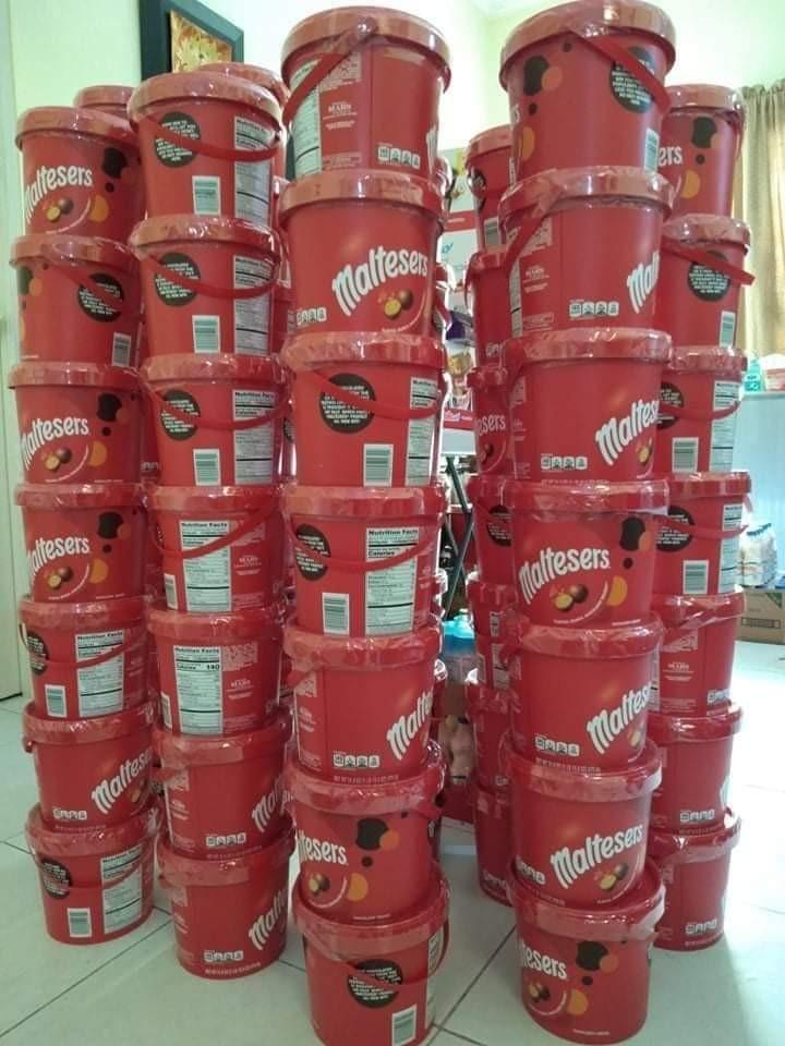 MALTESERS CHOCO BUCKET 🍫 (Category: Packaged & Instant Food) located in Malabon City. Submitted by chescasales (Listing ID 1006575519, Image 2). Description: .