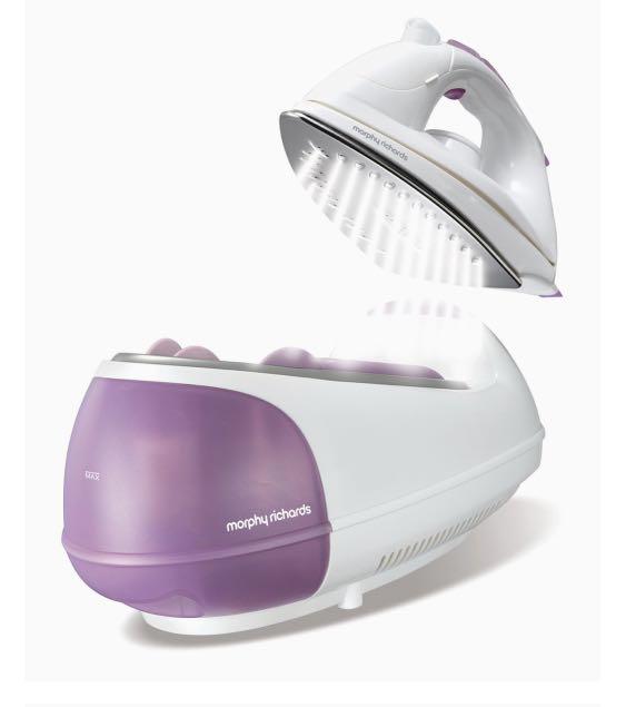 Morphy Richards Jet Steam Generator Iron 333020 Blue White Steam