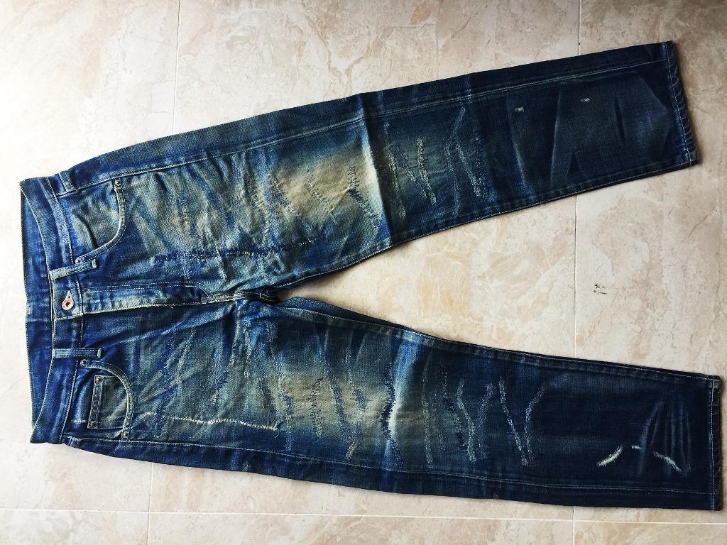 Neighborhood Savage Wolverine Ripper basic 黃金Size WS - W28