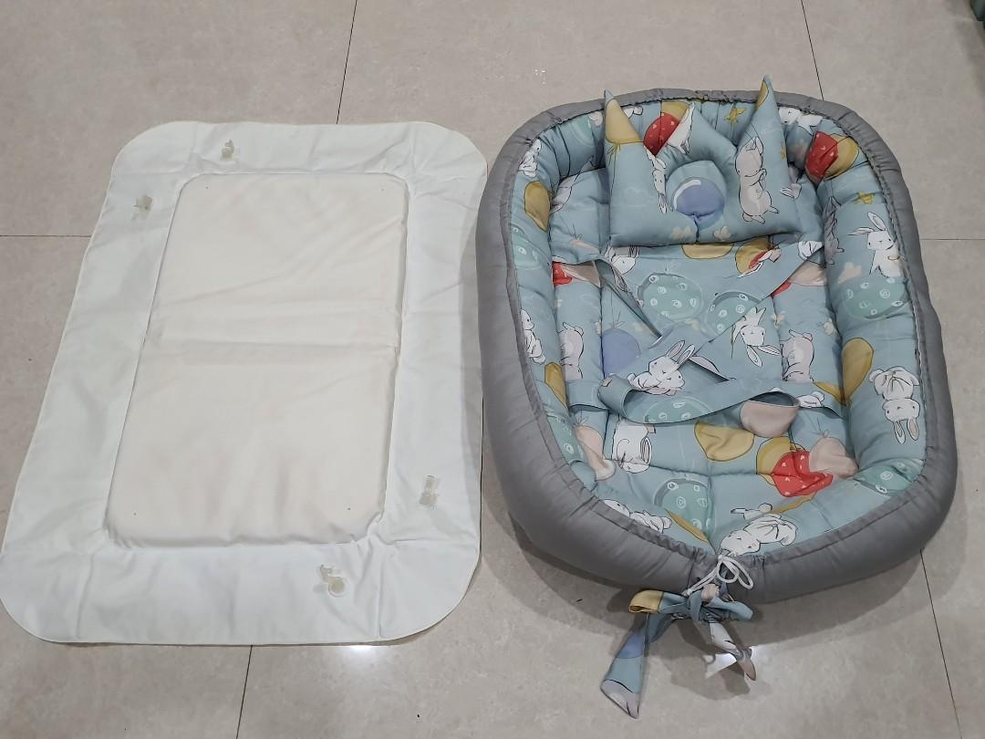 New Baby Nest Pillow Prelove Ikea Bath Changing Mat Cover Bayi Anak Lainnya Di Carousell