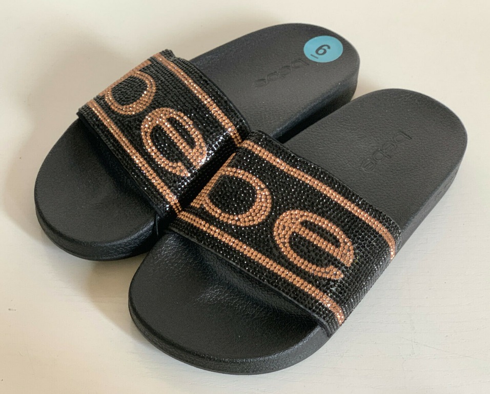 bebe flip flops