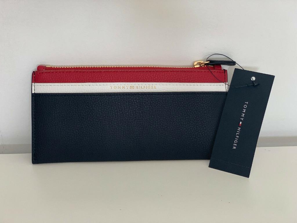 tommy hilfiger white wallet