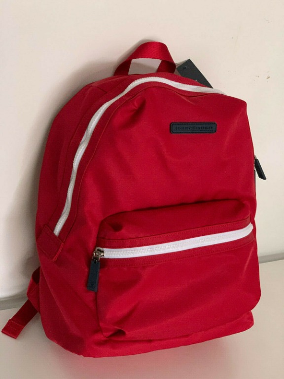 red tommy backpack