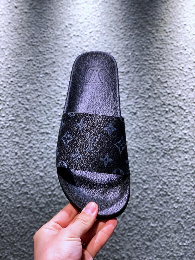 Original louis vuitton slippers on sale