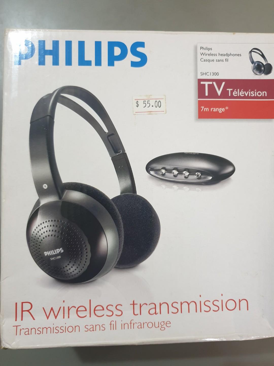 philips wireless headphones for tv