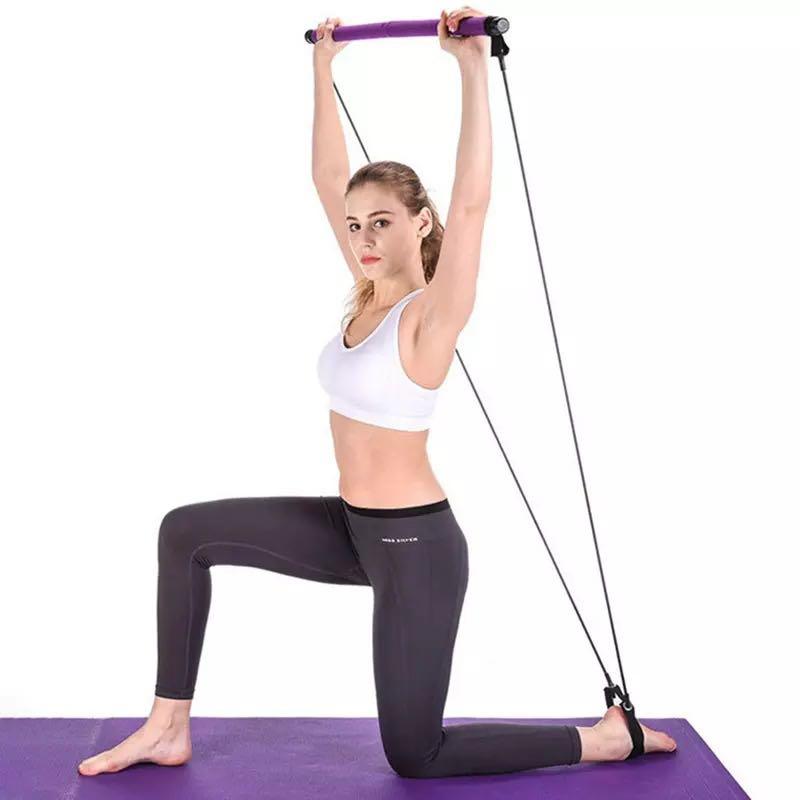 Exercise stick with sale bands