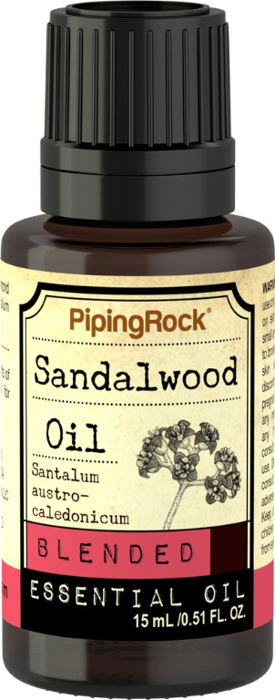 Piping Rock Sandalwood Essential Oil Blend 15 mL