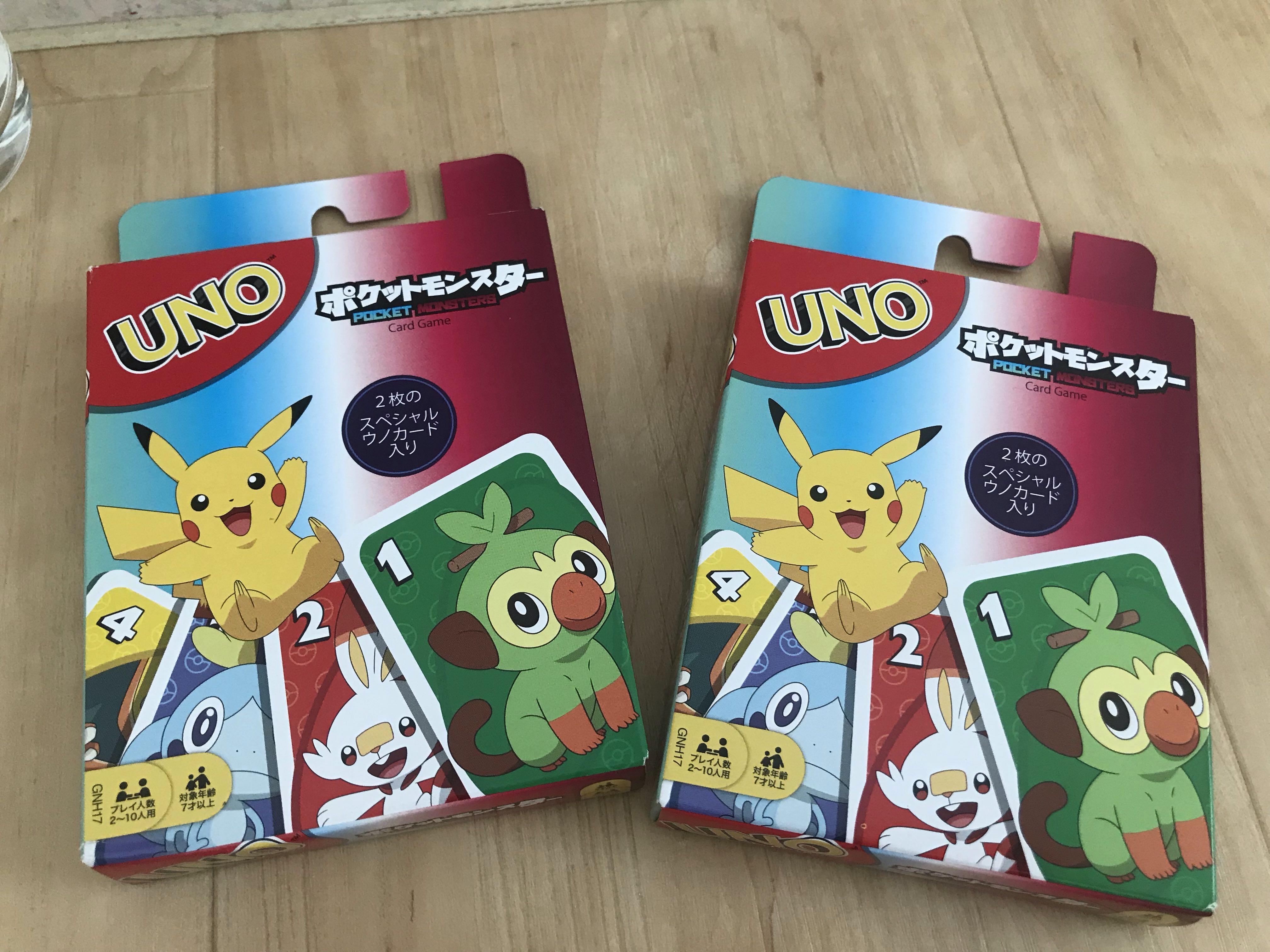 Pokemon Uno Newly Released On Jan At Japan Toys Games Others On Carousell