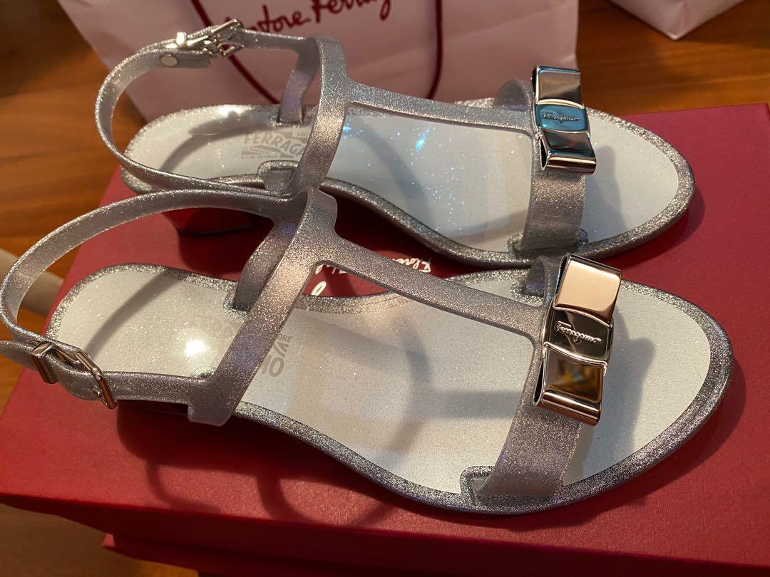 Salvatore Ferragamo Favilia Jelly Sandals Loafers Carousell