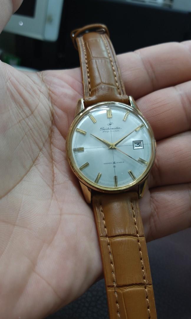 Seiko Seikomatic Self dater 15022E. 1963 Automatic watch. Original