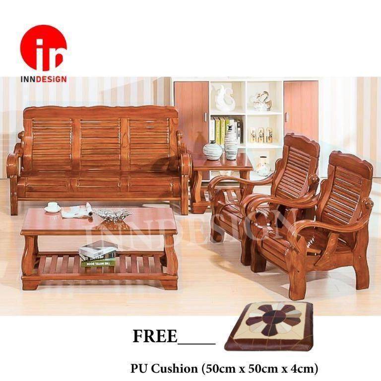 Solid Rubber Wood Sofa Strong And Durable Furniture Home Living Sofas On Carou Solid Rubber Wood Sofa Strong And, Is Rubber Wood Good For Sofa