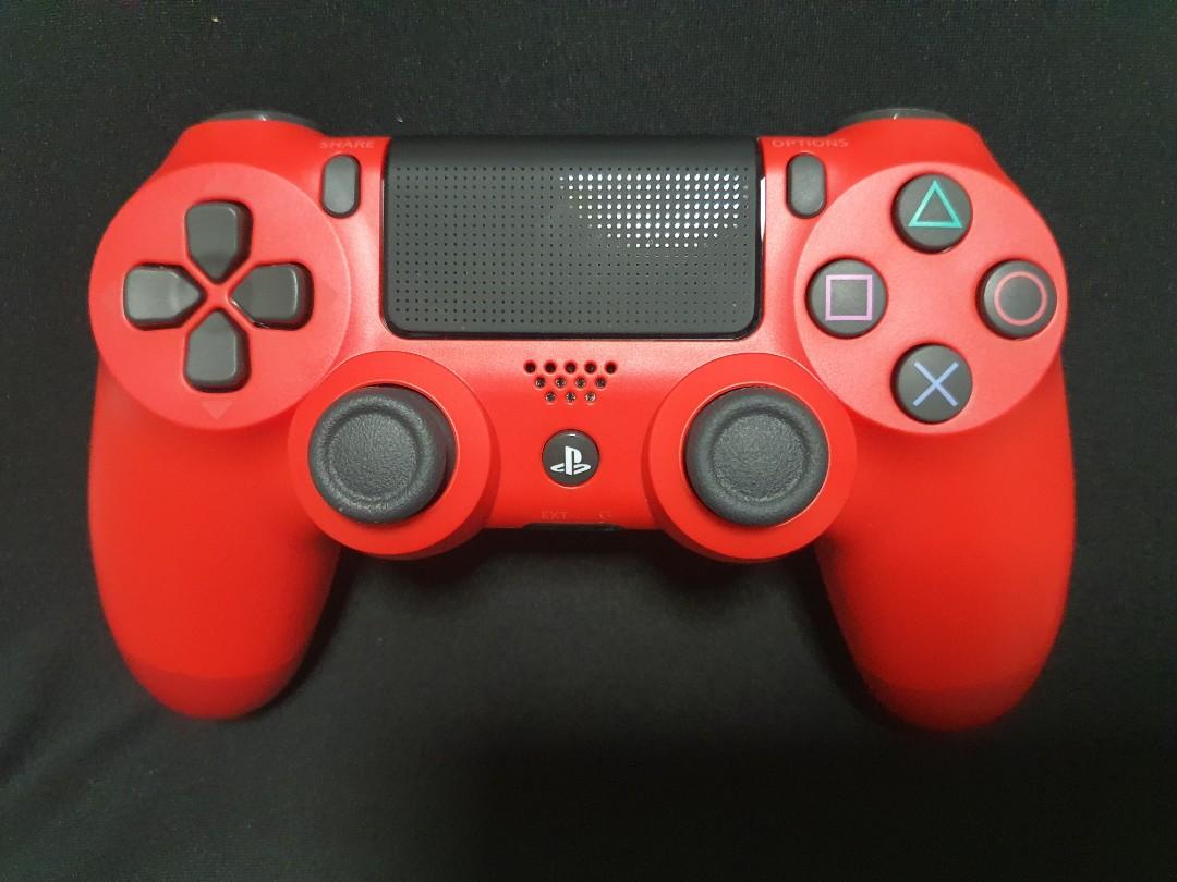 dualshock 4 magma red