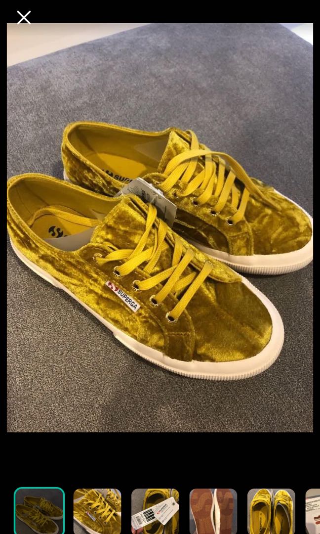 mustard colored sneakers