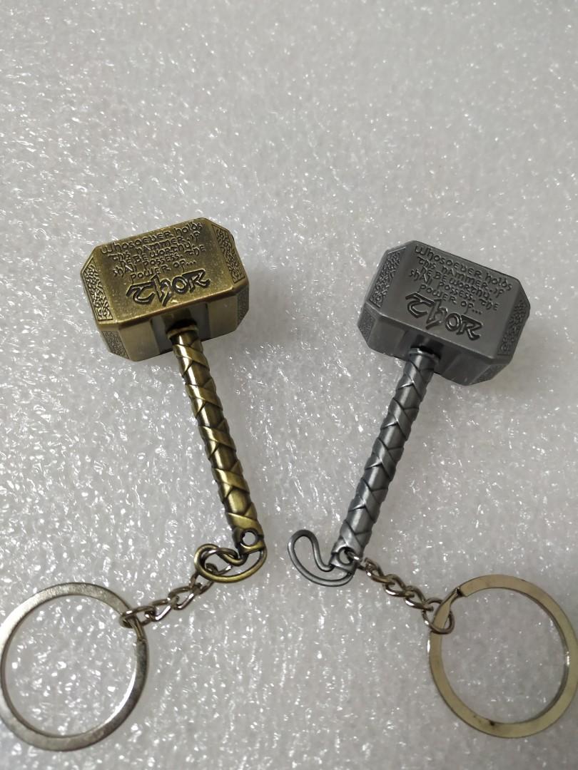 Thor hammer top keychain hot topic