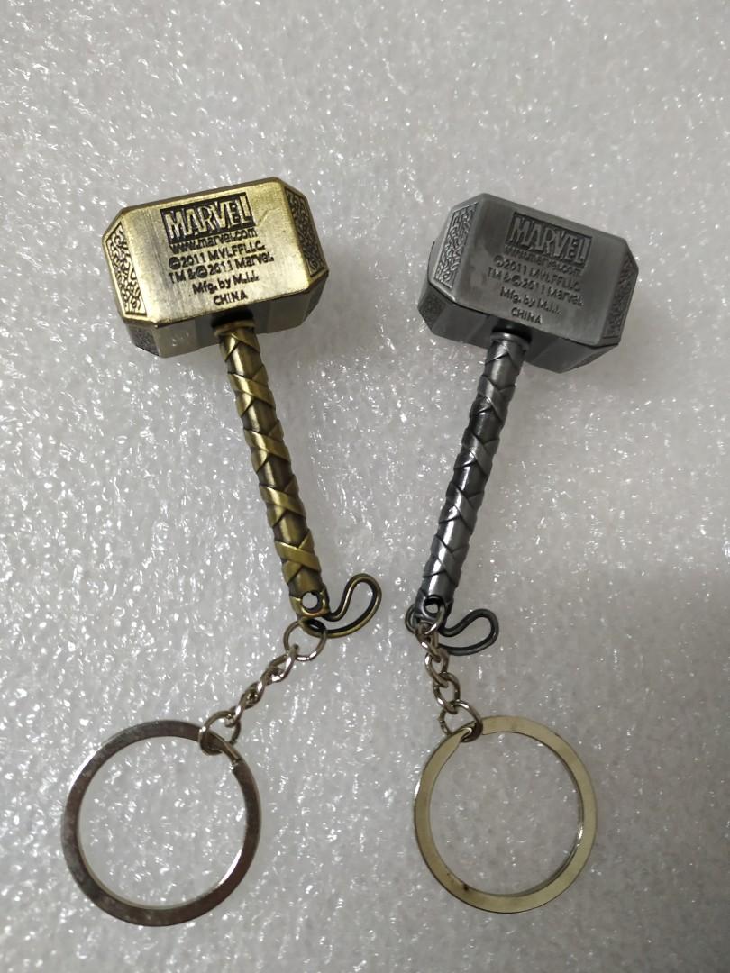 Thor hammer top keychain hot topic