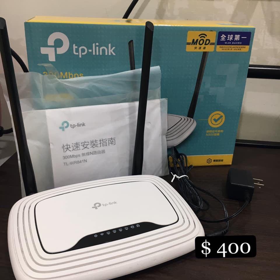 Tp Link Tl Wr841n路由器已恢復原廠設定 電腦3c 其他電子產品在旋轉拍賣