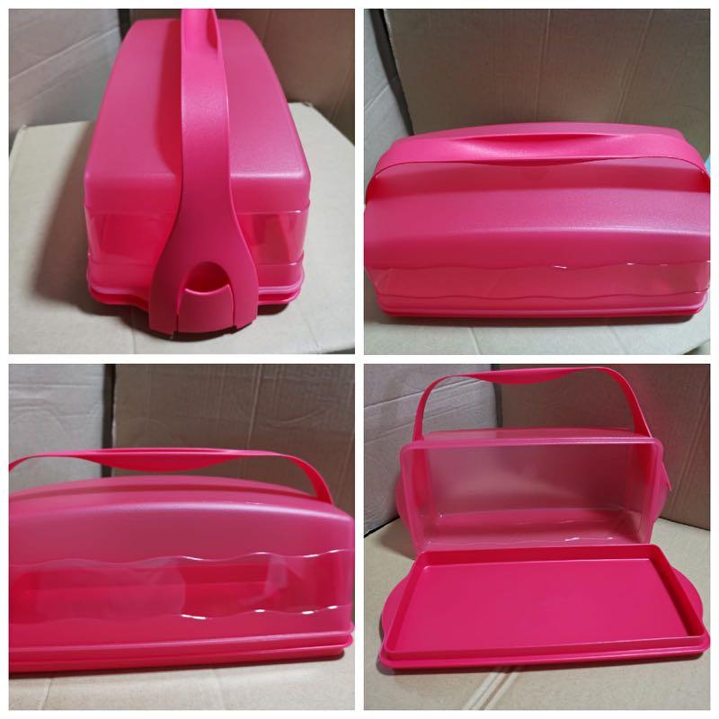 Tupperware Rectangular Cake Taker : : Home