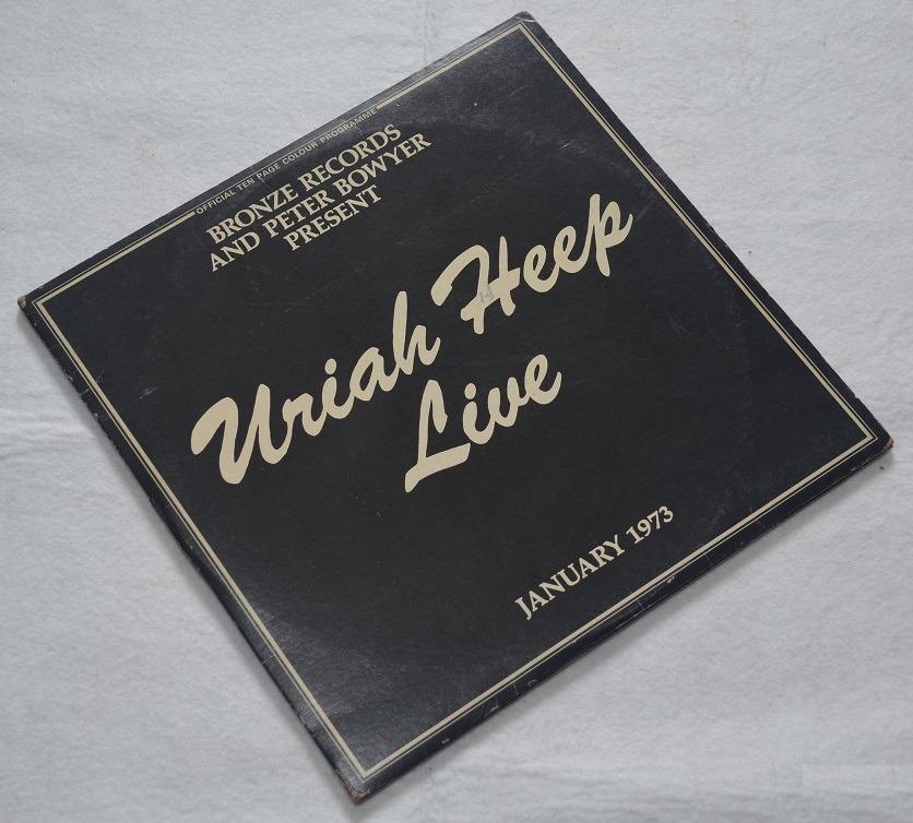 Uriah Heep Live January 1973 Vinyl Lp Records Double Album Music Media Cds Dvds Other Media On Carousell
