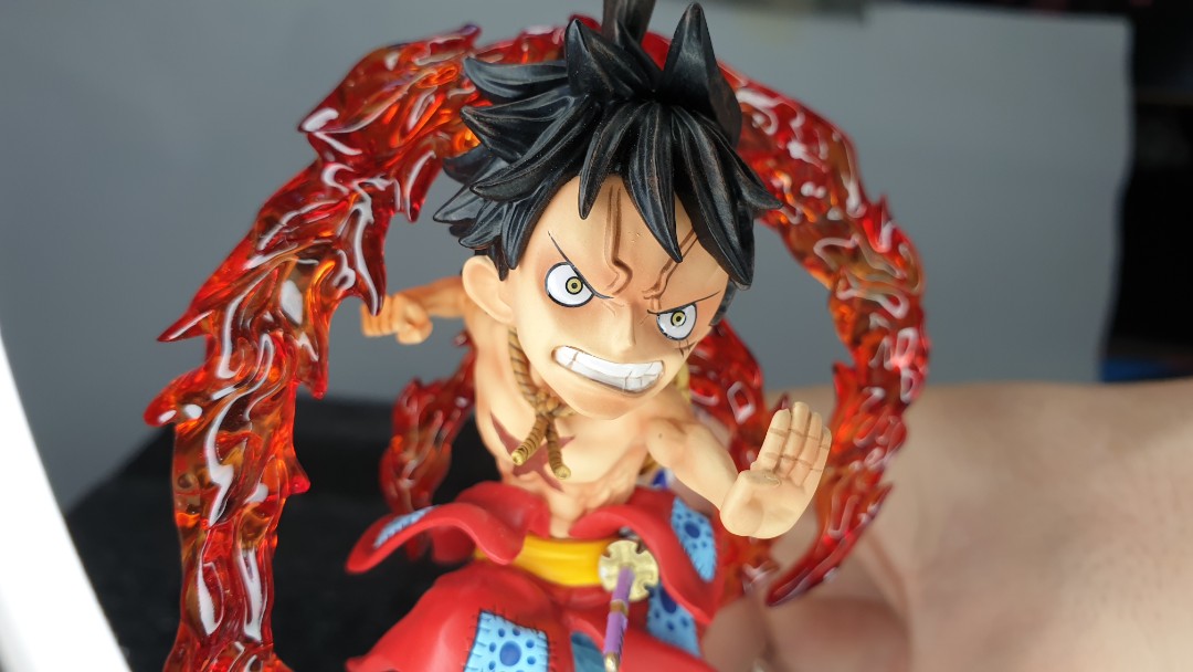 W17 Luffy Wano Red Hawk One Piece Collectable Figure Hobbies Toys Toys Games On Carousell