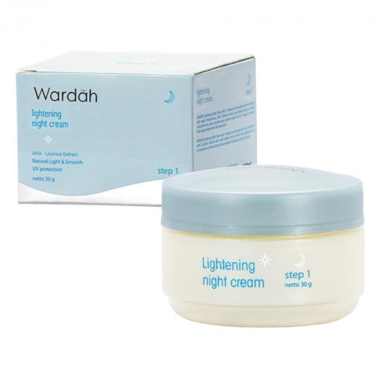 wardah night moisturizer