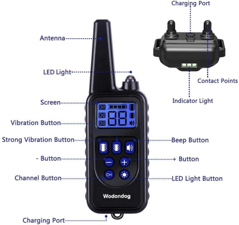 260 Wodondog Dog Training Collar Pet Supplies Health Grooming on Carousell