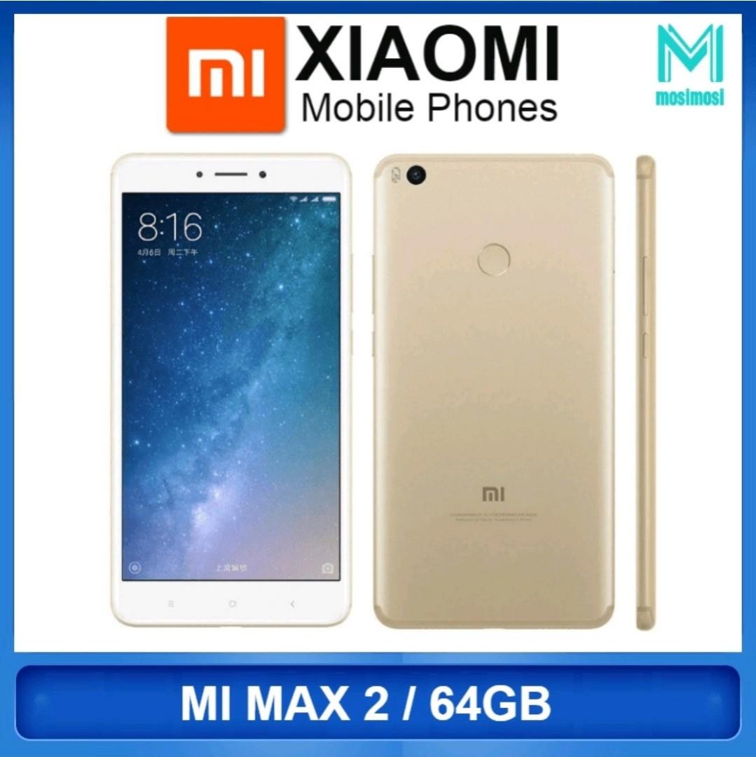 Xiaomi Mi Max 2 6 44 Inch 4gb Ram 64gb 128gb Rom Mobile Phones Tablets Android Phones Xiaomi On Carousell