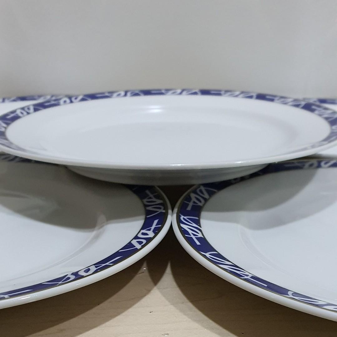 YSL plates set, Furniture & Home Living, Kitchenware & Tableware