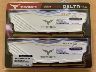 2x8gb Teamgroup T-FORCE DELTA RGB DDR4 3200mhz CL 16 RAM