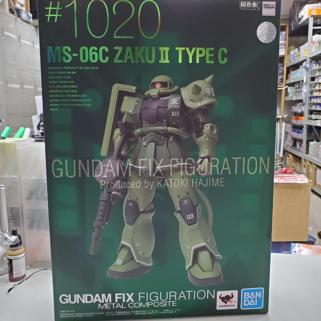 超合金gffmc Gundam Fix Figure Metal Composite Zaku 綠渣渣古 興趣及遊戲 玩具 遊戲類 Carousell