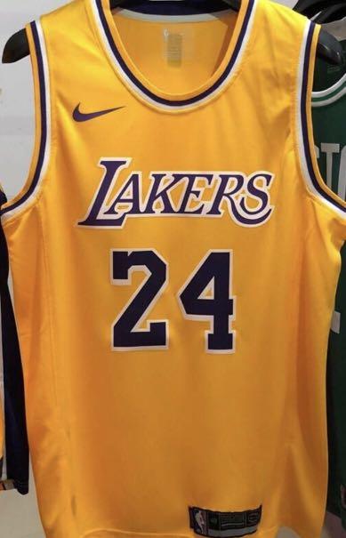 M Only Kobe 24 Lakers Nba Classic Retro Basketball Jersey Sports Sports Apparel On Carousell