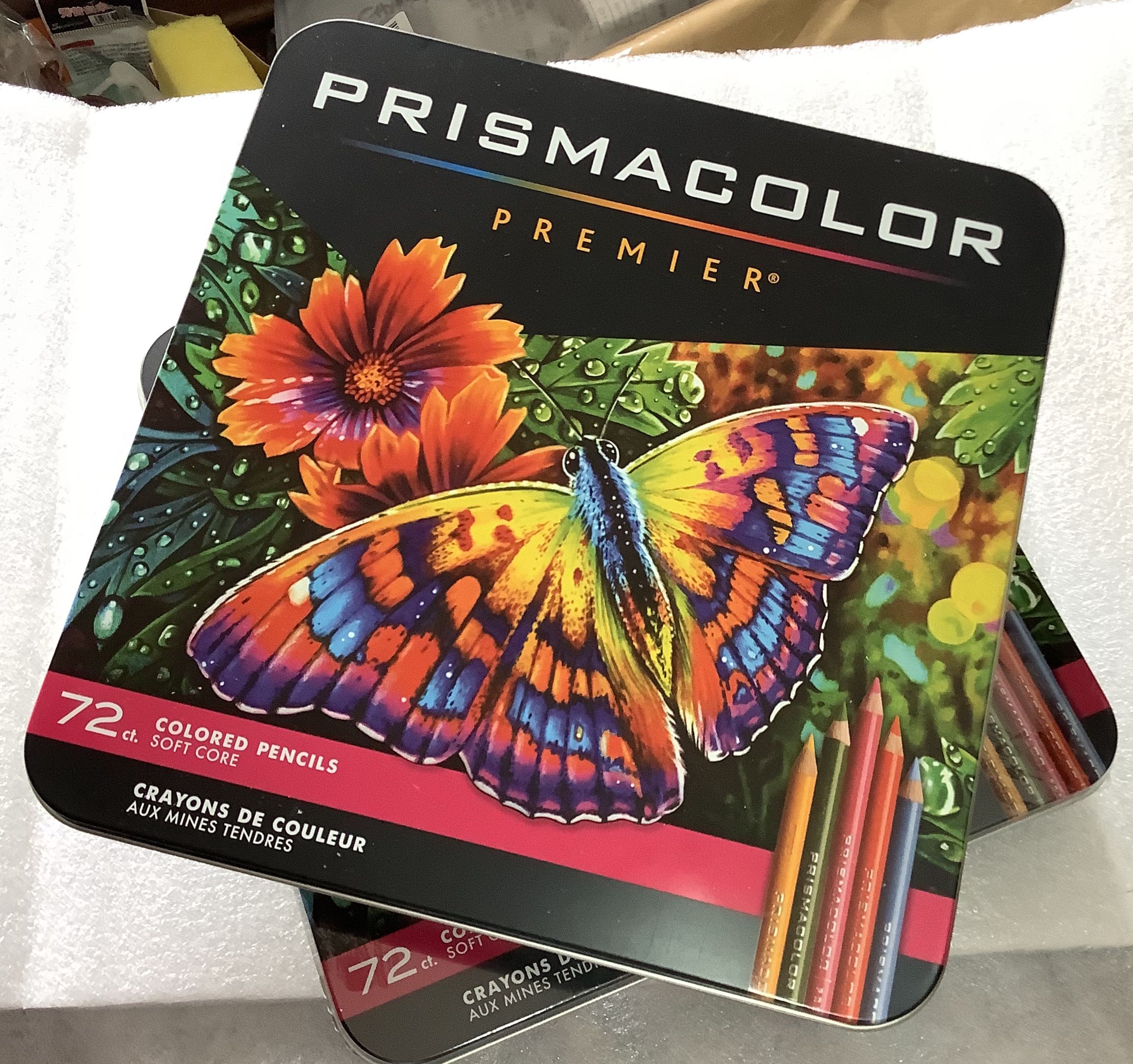 現貨Prismacolor 頂級油性色鉛筆72色+P牌黑烏木繪圖鉛筆一支鉛筆 
