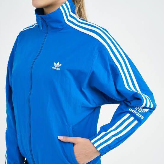 Adidas blue jacket, Men's Fashion, Activewear on Carousell