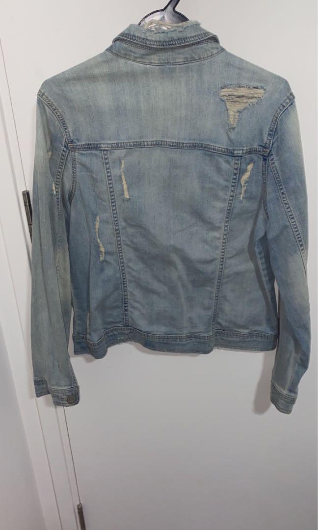 Aeropostale jean shop jacket mens