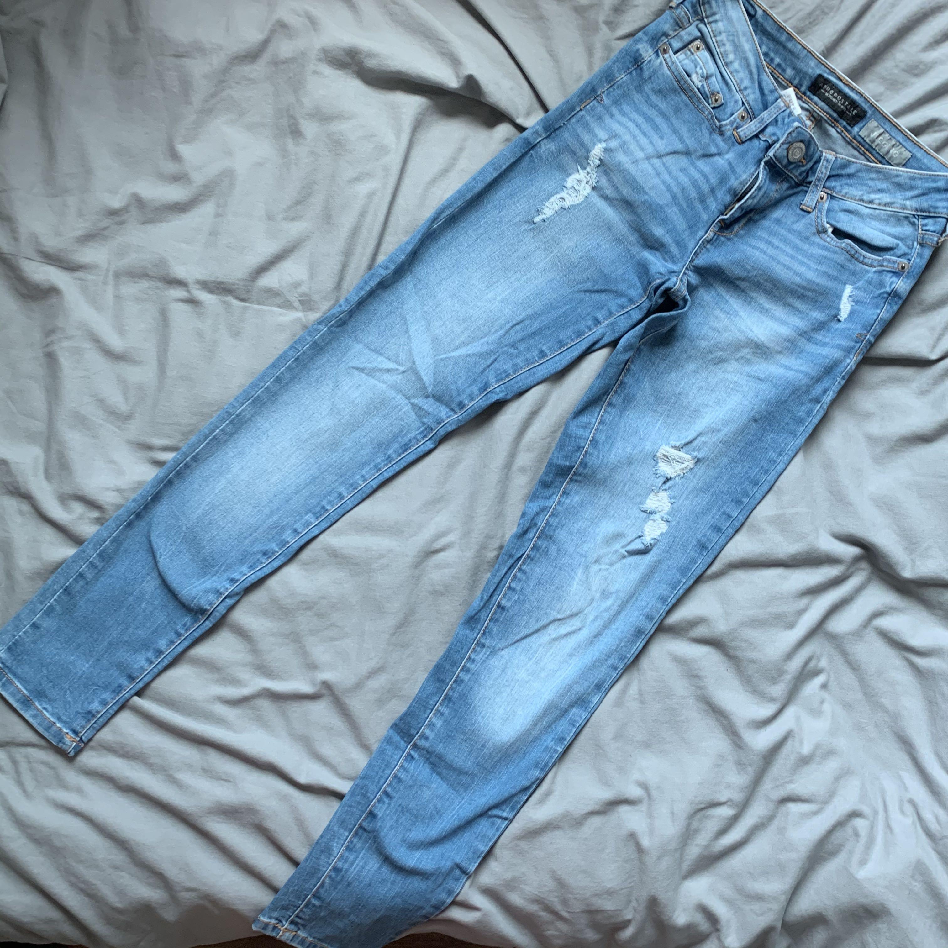 ripped jean jeggings