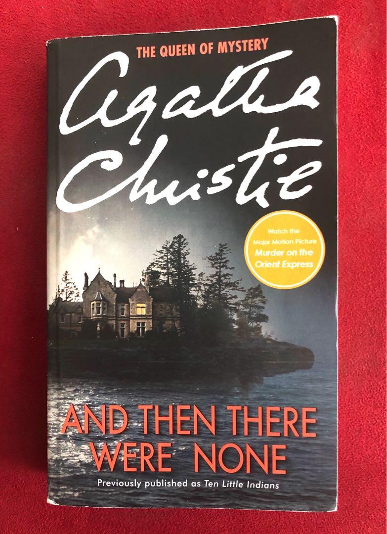 And Then There Were None Agatha Christie Books Stationery