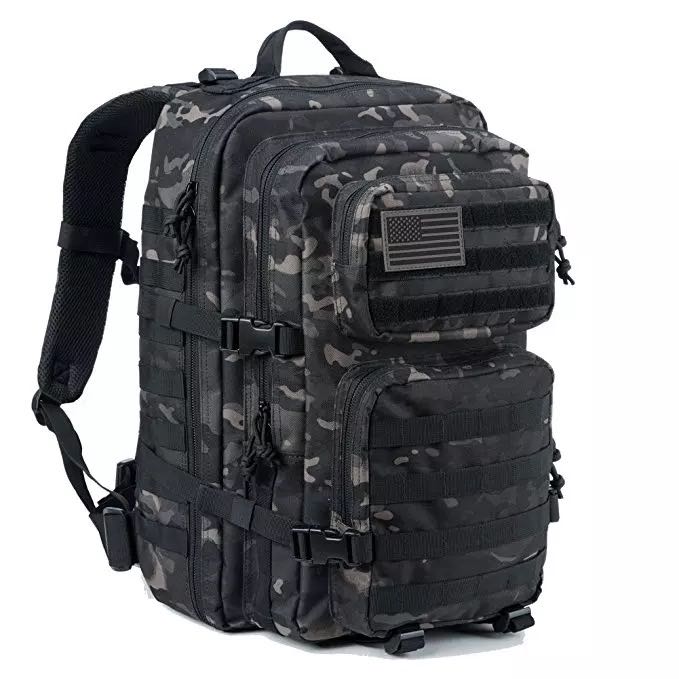 Black 2025 army backpack