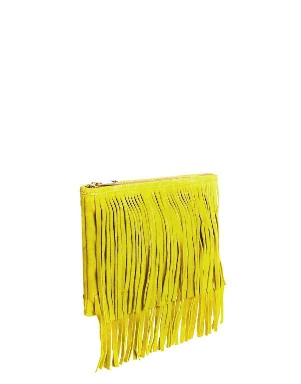 Mustard clutch bag asos sale