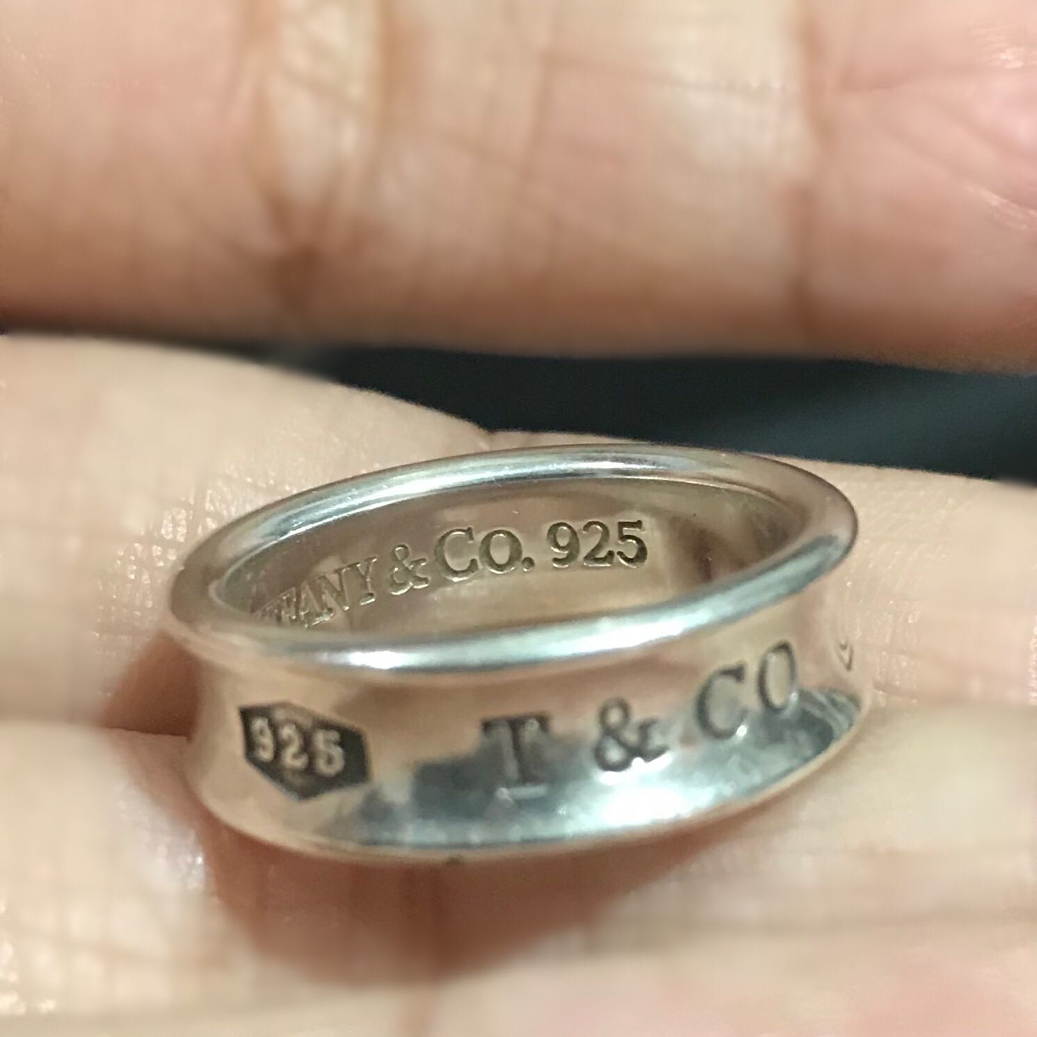 AUTHENTIC Tiffany Co. 1837 ring size 7 Women s Fashion