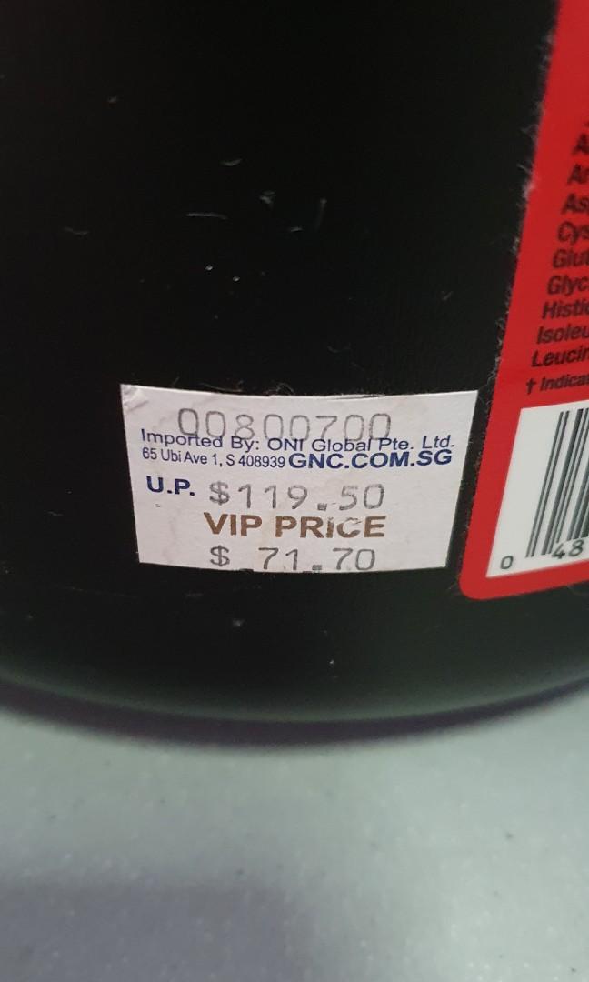 BN GNC Pro Performance Weight Gainer 2200 Gold, Health & Nutrition