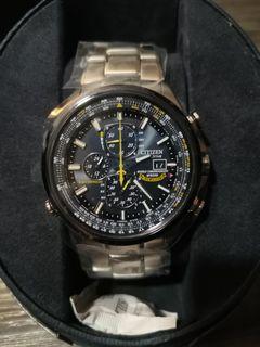 citizen eco drive world chronograph wr200 blue angels